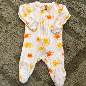 Sunshine Dreams Kids Footie Pajamas